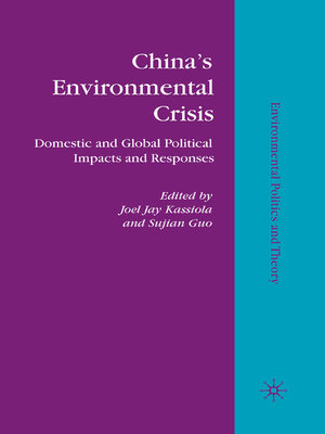 cover image of China's Environmental Crisis